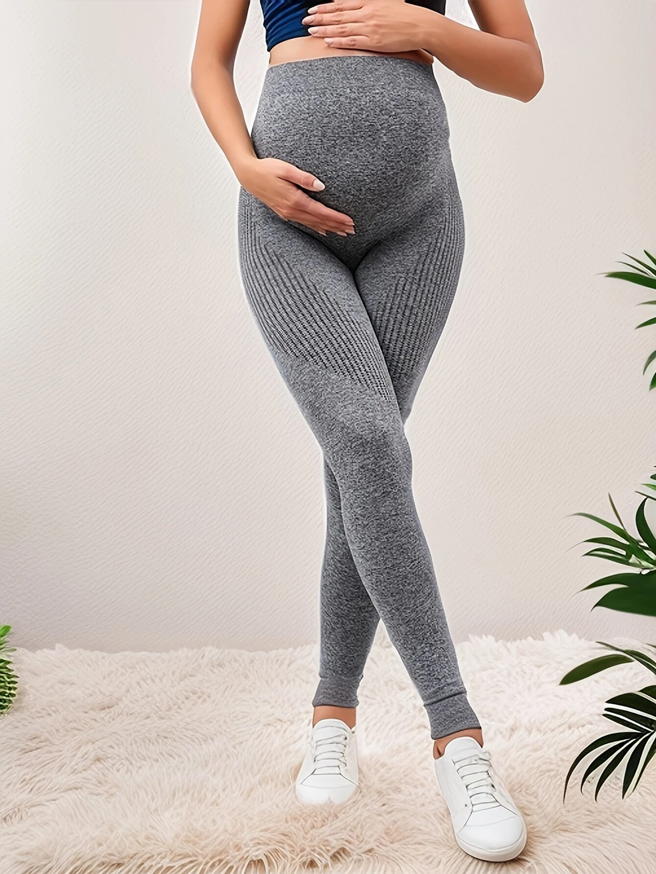 BellyEase Seamless Maternity Leggings