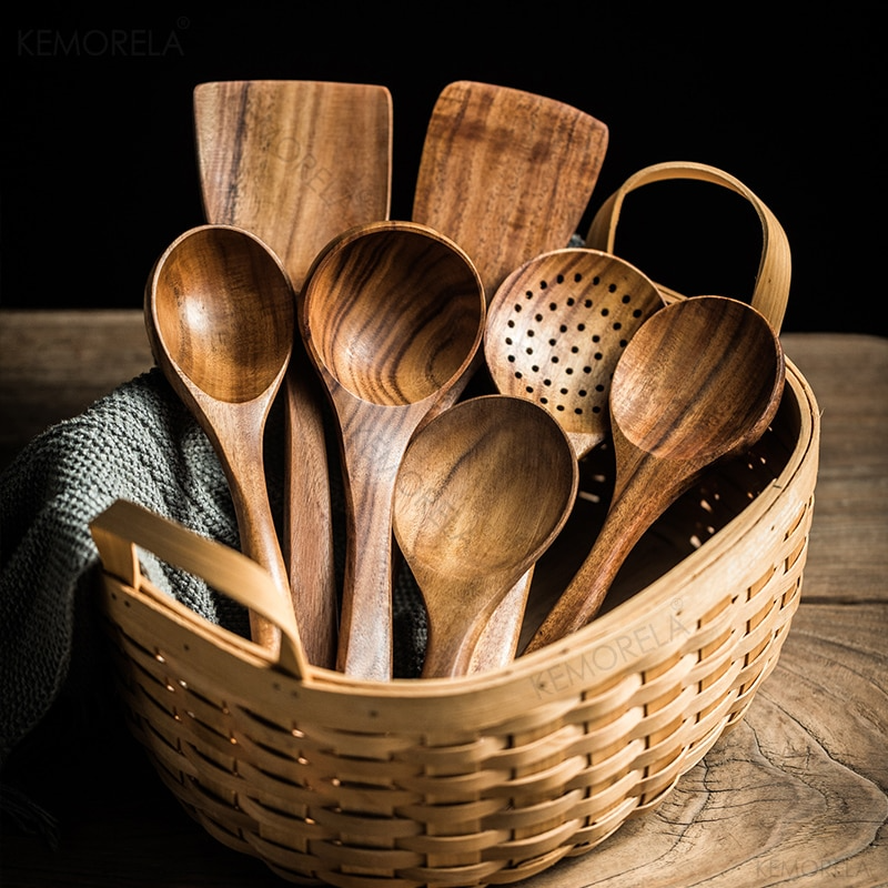 Timeless Wood Kitchen Set