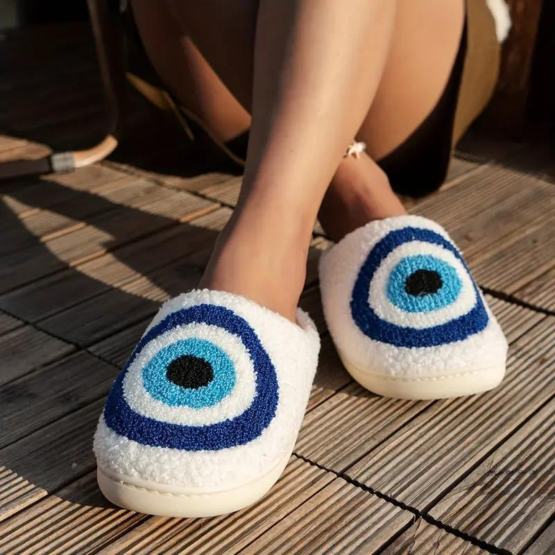 Evil Eye Cozy Slippers