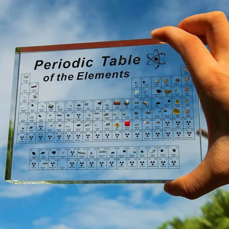 Handcrafted Periodic Table