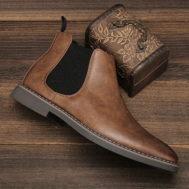 Hudson™ | Leather Chelsea Boots