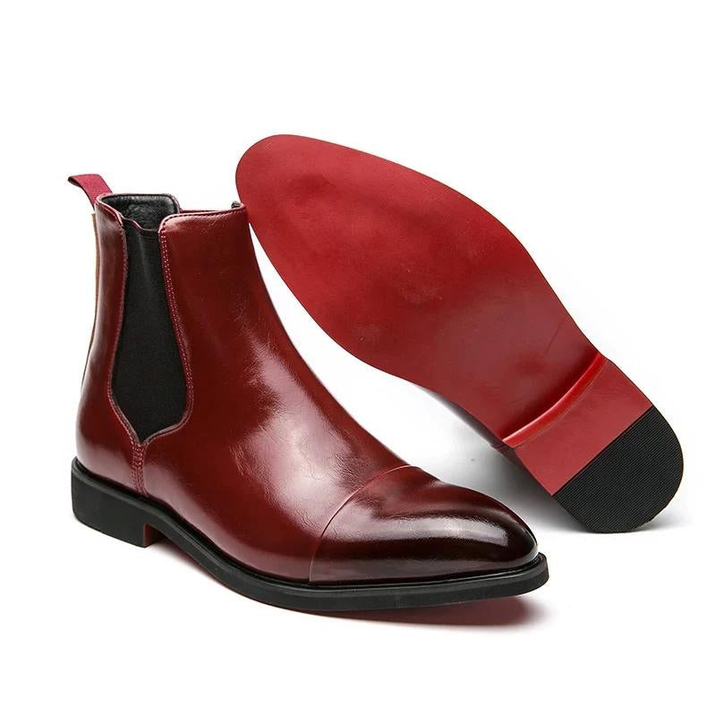 Ruzzo™ | Leather Chelsea Boots