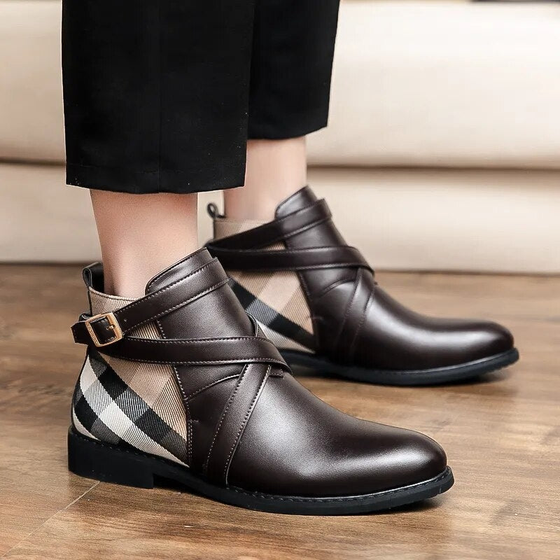 Niero Leather Dress Boots