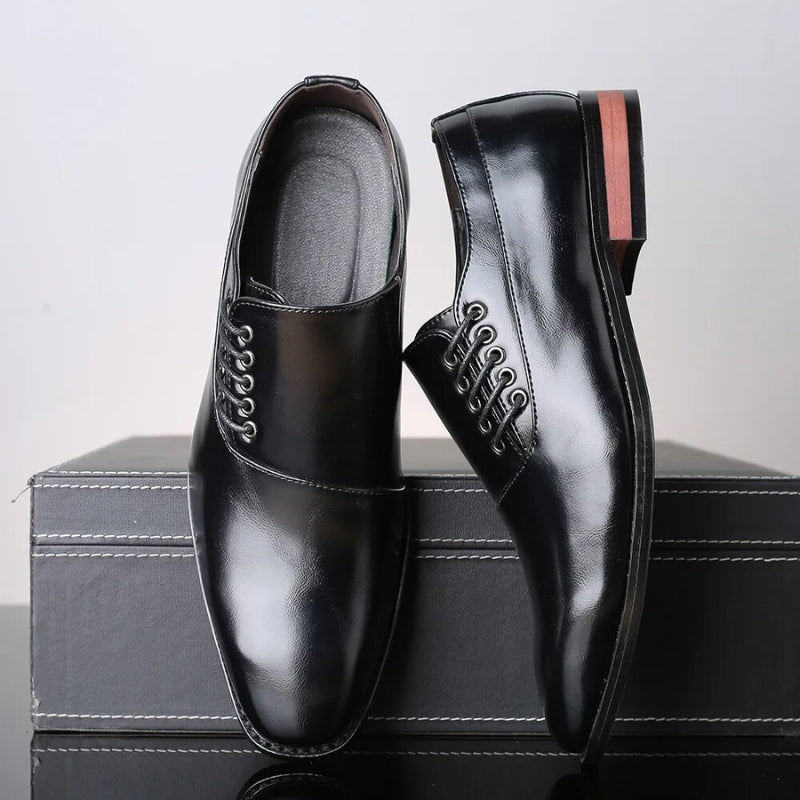 Ligie Genuine Leather Oxford