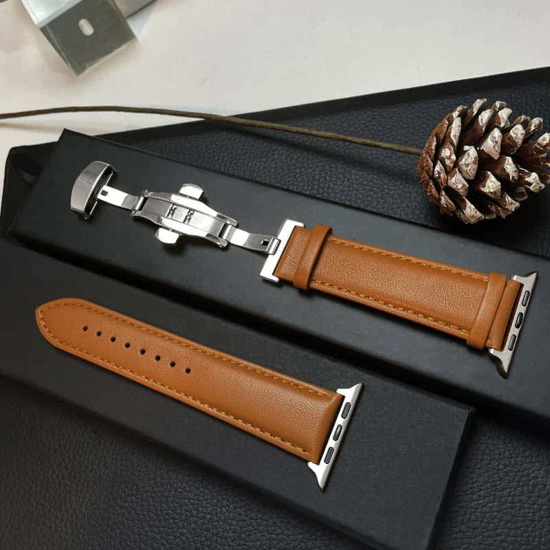 Genuine Leather Apple Watch Band