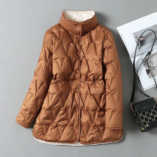 Claire™ | Quilted Down Jacket