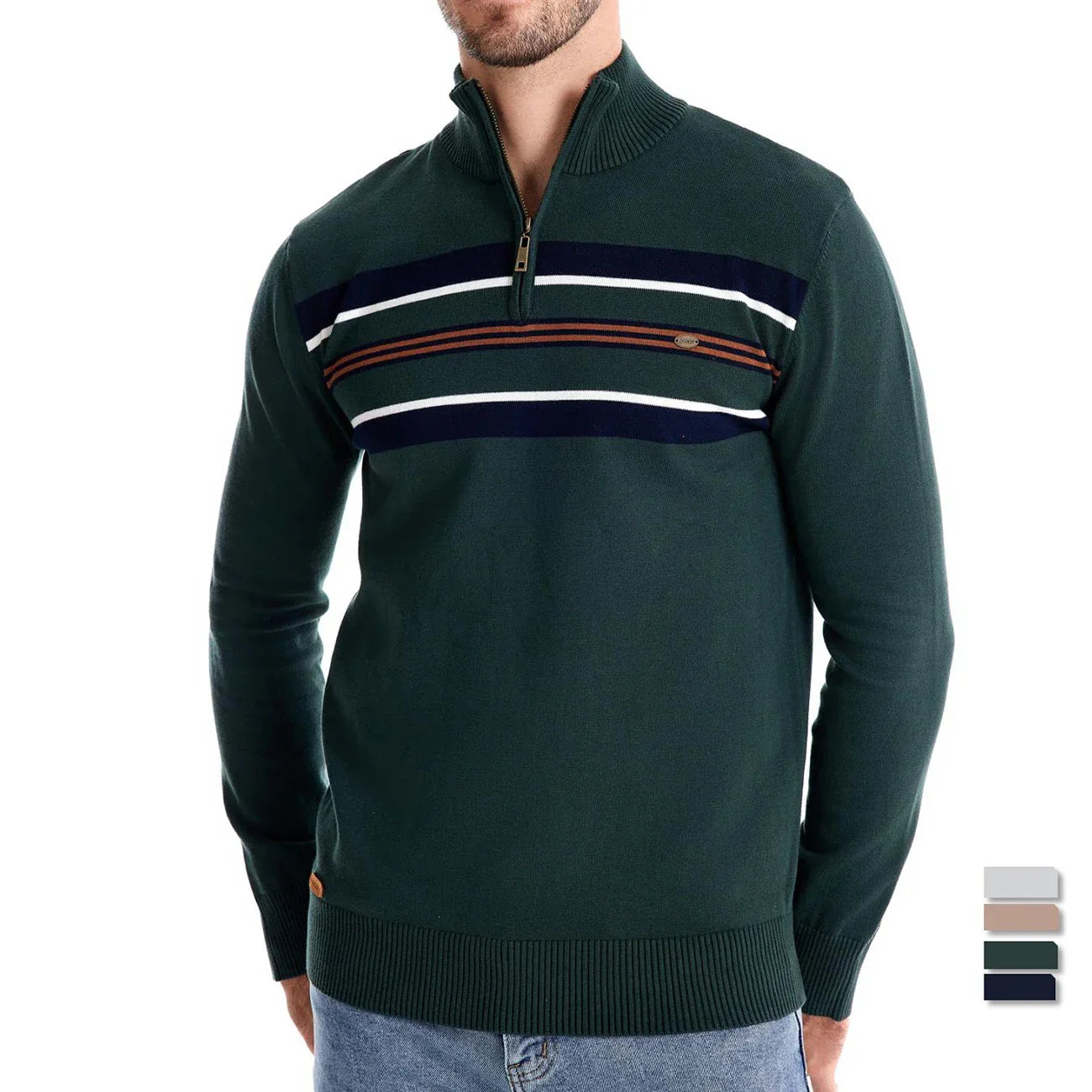 Connor™ | Premium Striped Sweater