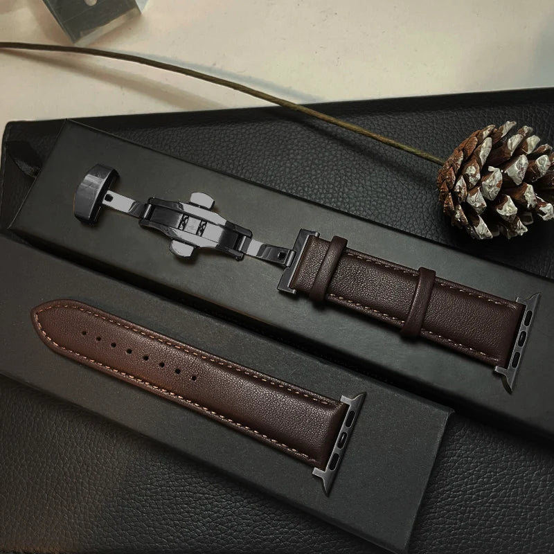 Genuine Leather Apple Watch Band