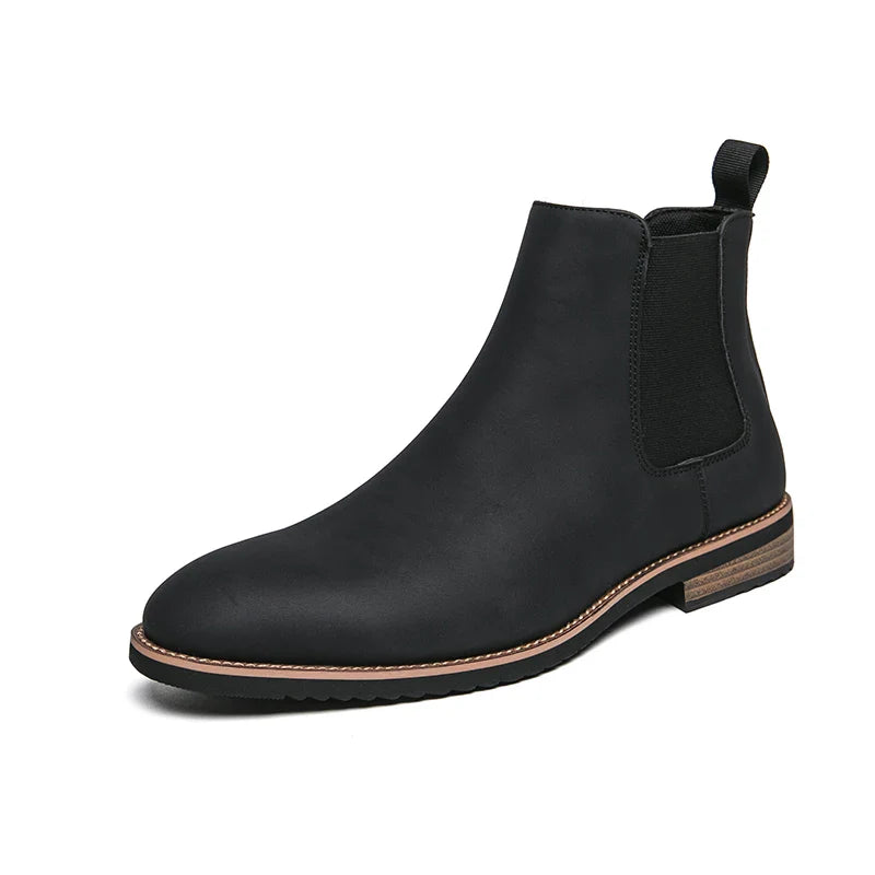 Garry™ | Leather Chelsea Boots