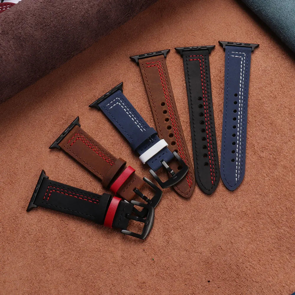 Leather Apple Watch Band