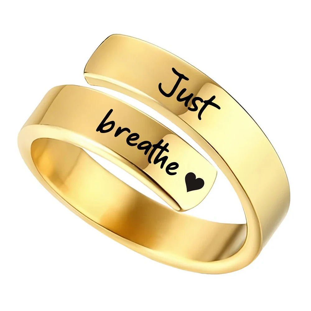 Just Breathe | Premium Ring