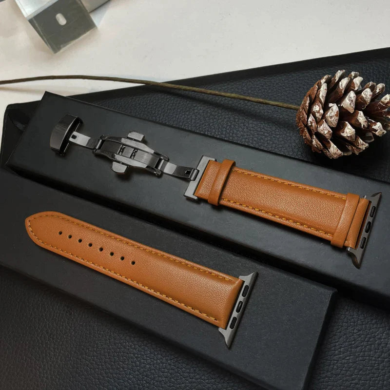 Genuine Leather Apple Watch Band