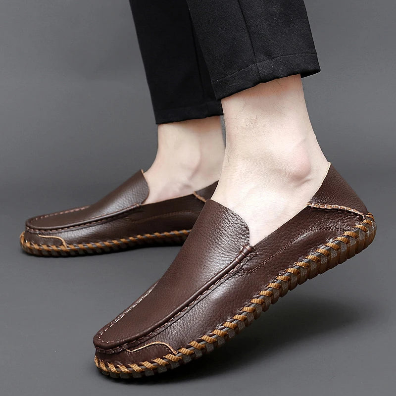 Premium Stitch Threaded Loafers