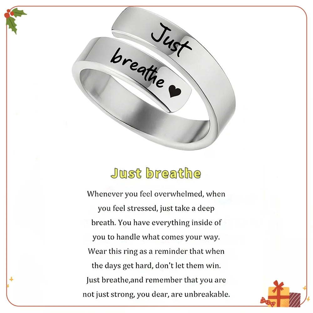 Just Breathe | Premium Ring