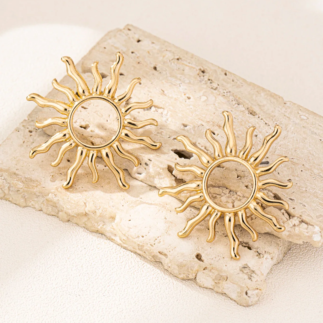 Isabella™ | Sunflower Earrings