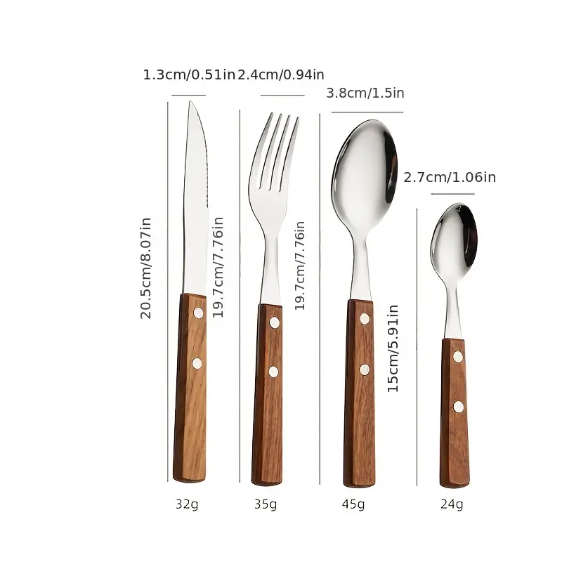 Bistro Elegance Cutlery Set