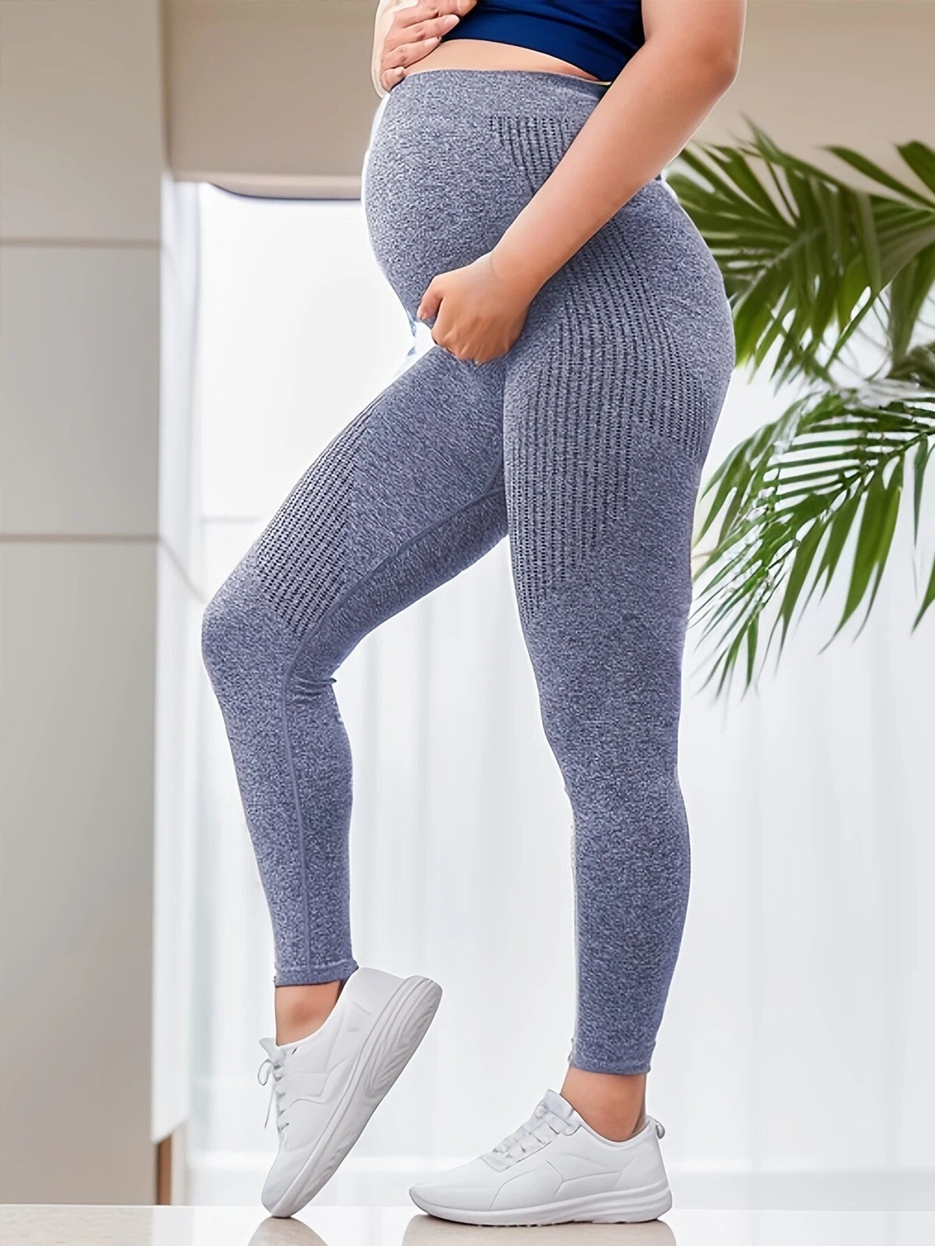 BellyEase Seamless Maternity Leggings