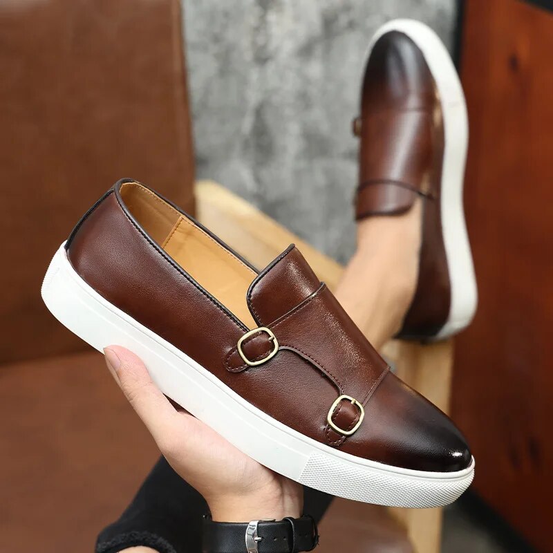 Lomano Genuine Leather Loafers