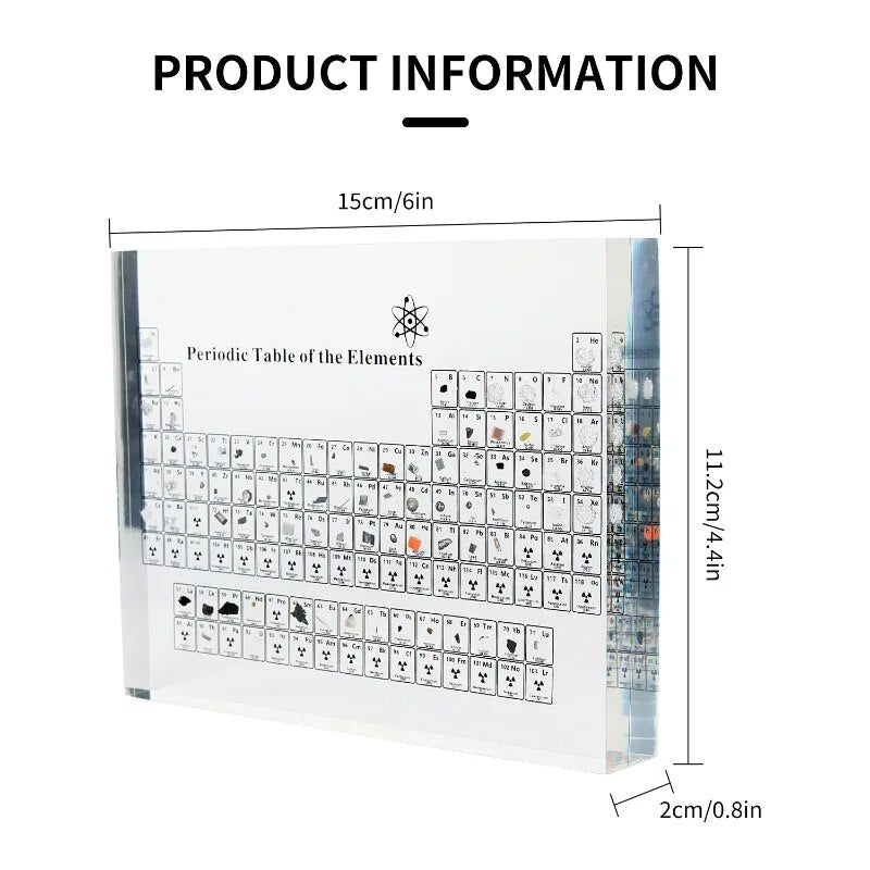 Handcrafted Periodic Table