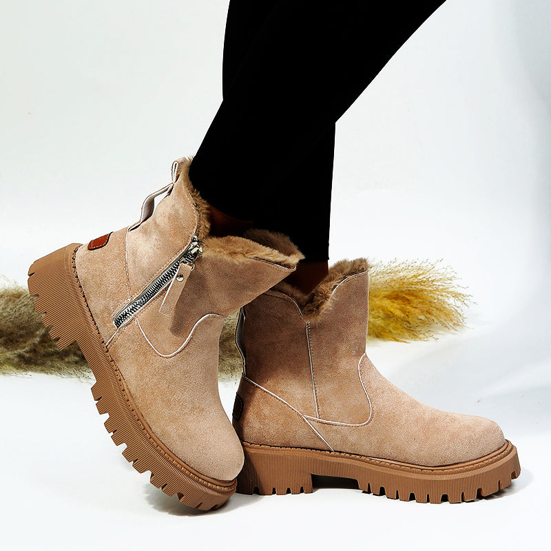 Lilian™ | Suede Winter Boots