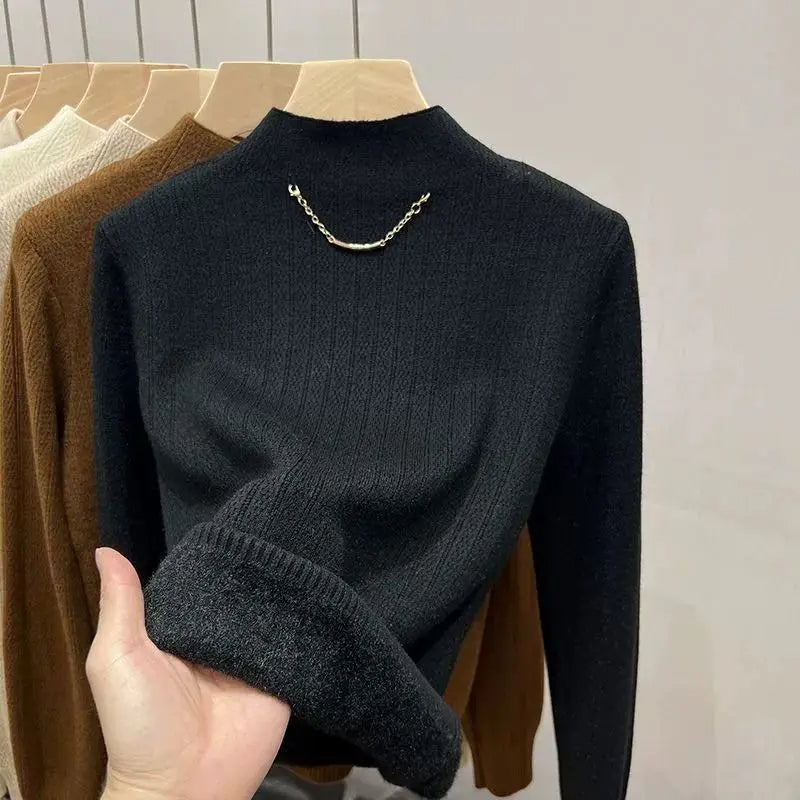 Jade™ | Elegant Wool Sweater