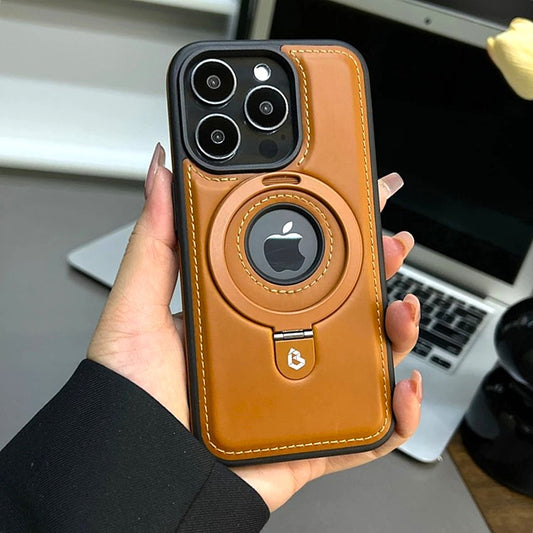 Premium Leather iPhone Case