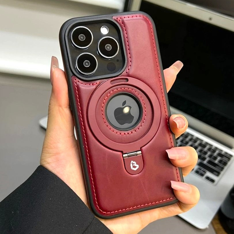 Premium Leather iPhone Case